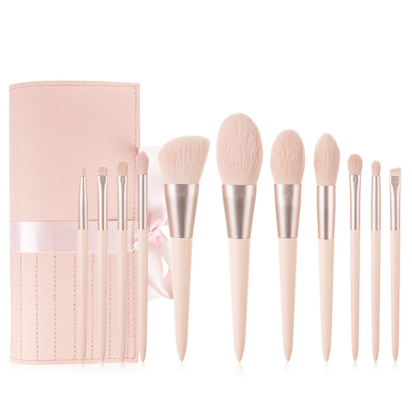 Set of 11 Professional Makeup Brushes