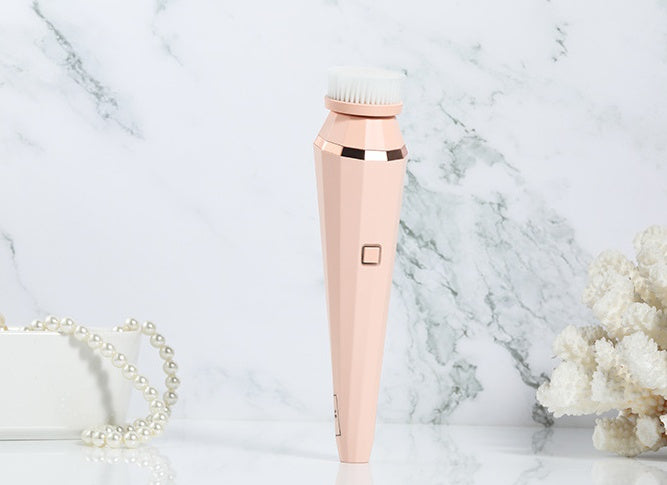 Brosse Nettoyante Visage 4-en-1 Rechargeable – Soin Doux & Nettoyage Profond Portable